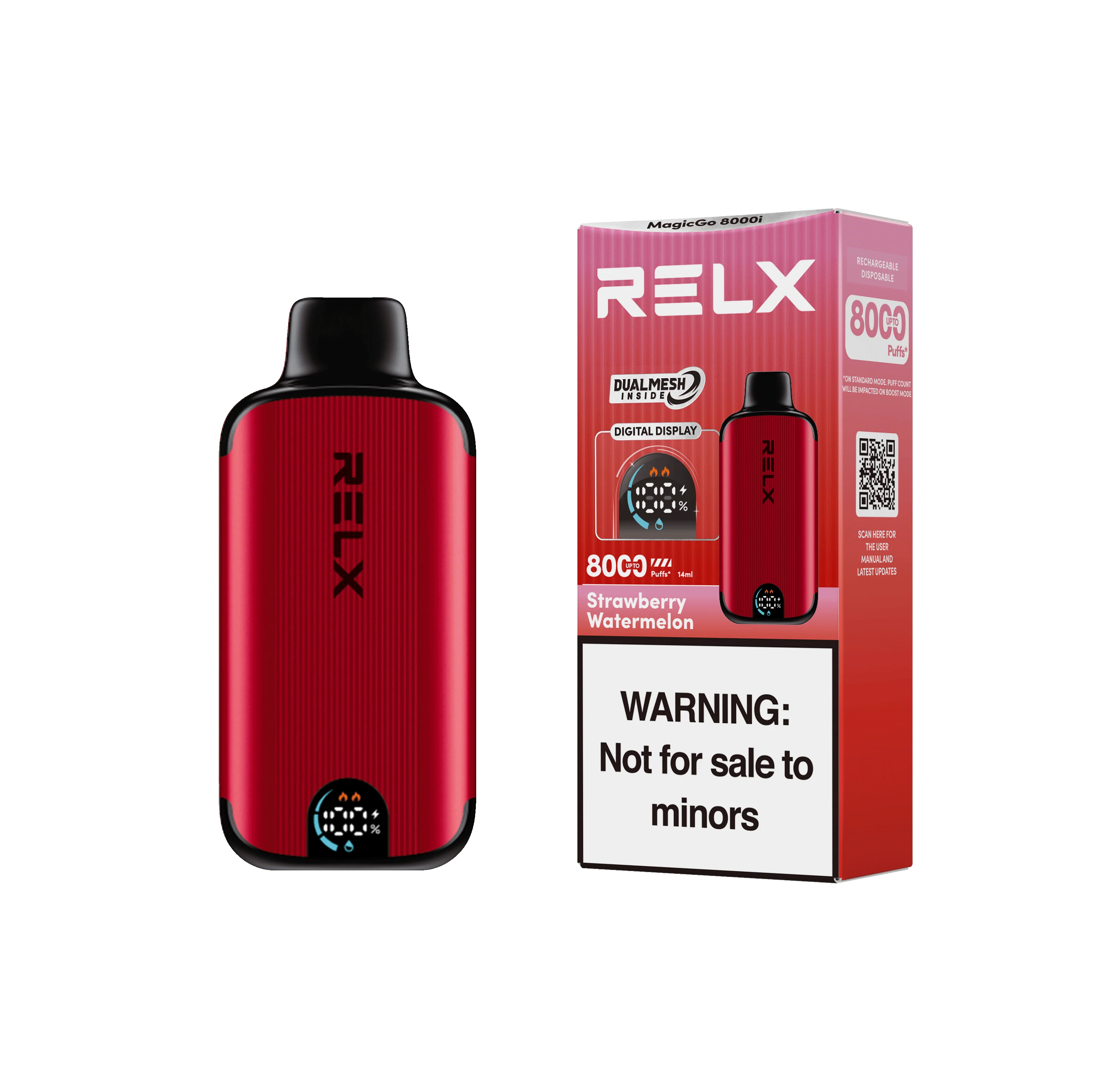 RELX MagicGo 8000i - Strawberry Watermelon